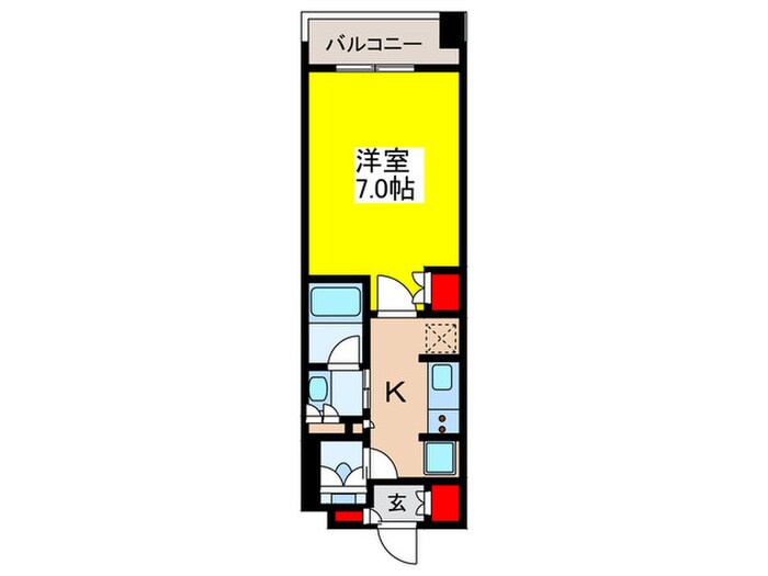 間取り図 ﾐﾘｱﾚｼﾞﾃﾞﾝｽ日本橋人形町