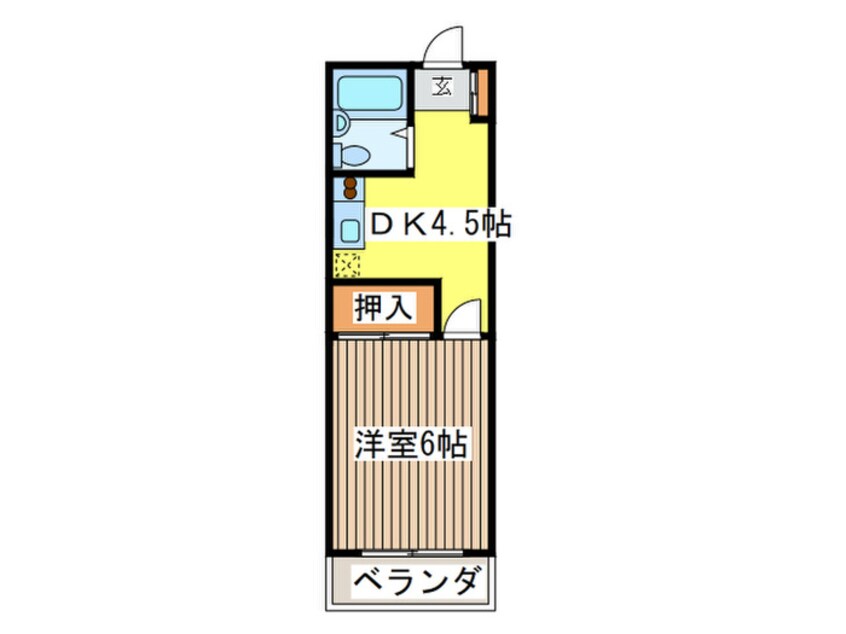 間取図 シャト－キクチ