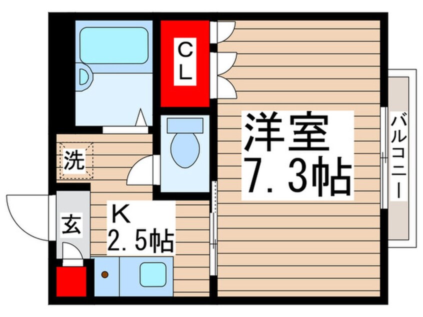 間取図 シティハイツ