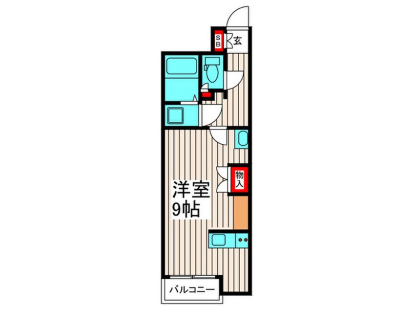 間取図 ラ　シャトー