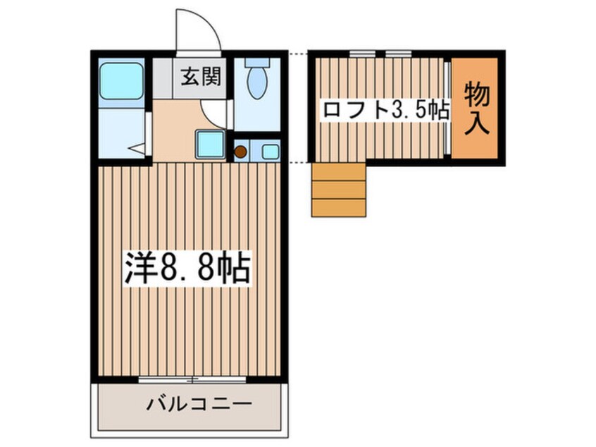 間取図 スマイルロフト