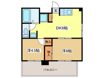 間取図 セレンティ弥生