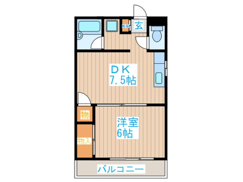 間取図 セレンティ弥生