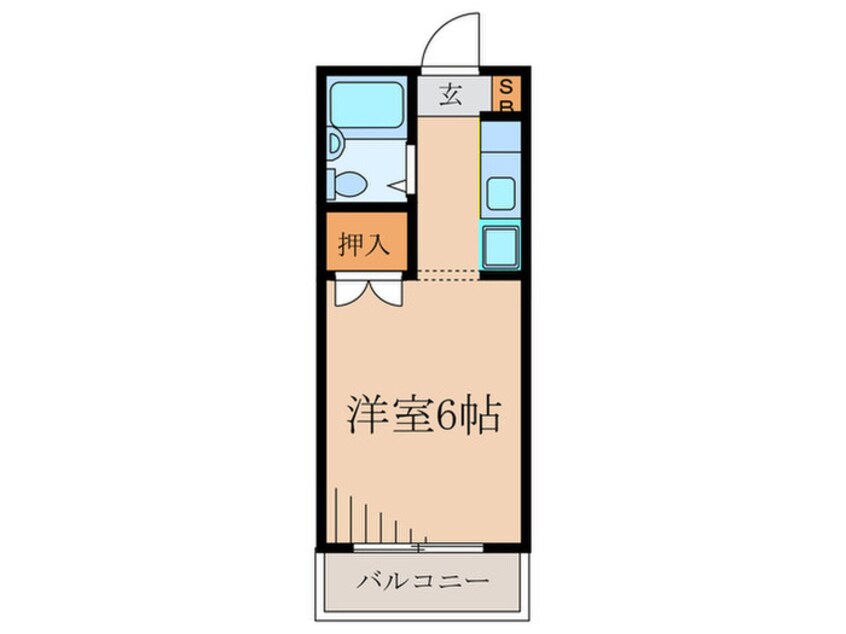 間取図 ロイヤルパレス小豆沢