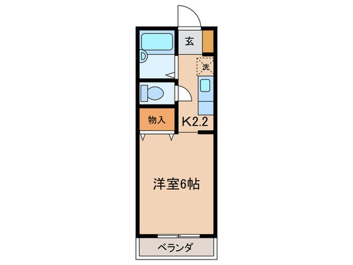 間取り図 ルミエール西府