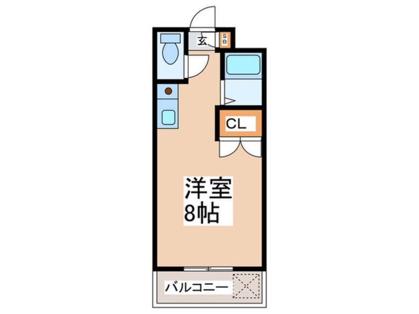 間取図 フォンテ新宿