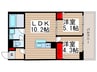 M　HOUSE　GRANDE 2LDKの間取り