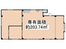 サンハイム高萬1番館 3Rの間取り
