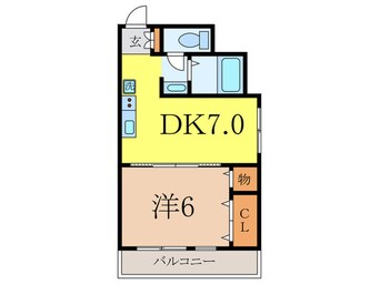 間取図 ラメ－ル駒込