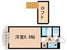 サンジュネス東大泉 1Kの間取り