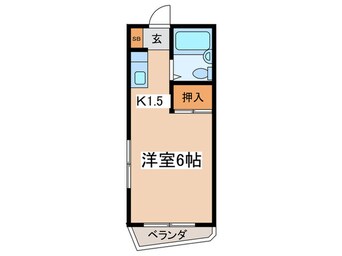 間取図 ベルコート湘南
