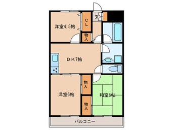間取図 リエス成増