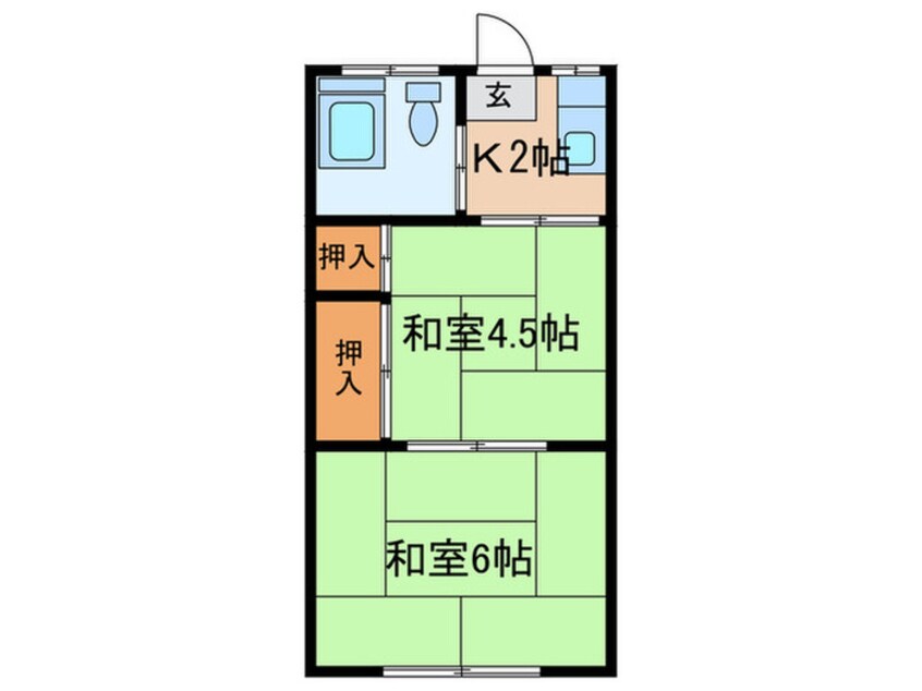 間取図 第一小林荘