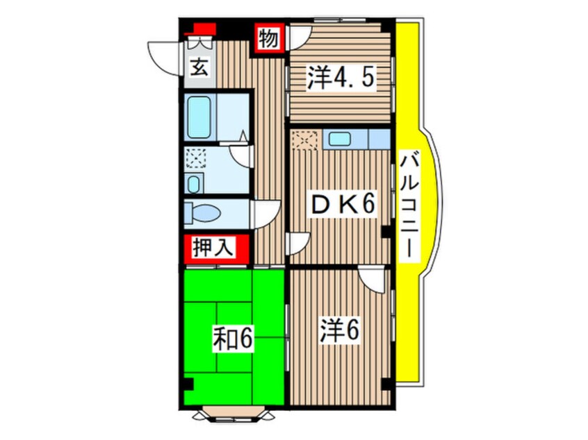 間取図 丸石ビル２