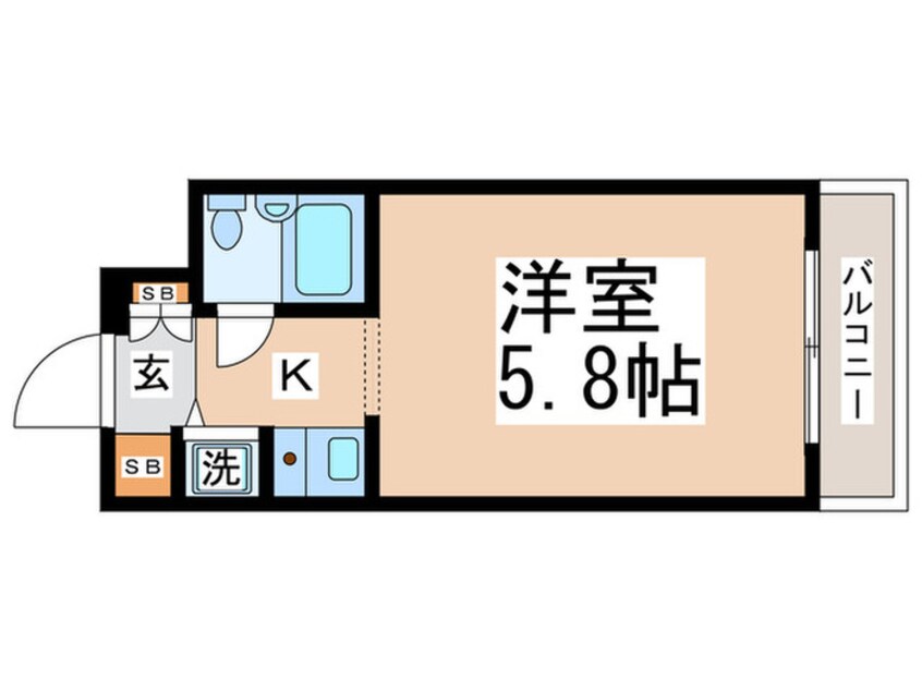 間取図 ジョイフル池袋要町