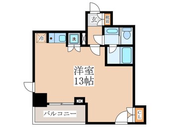 間取図 クオリア銀座(812)