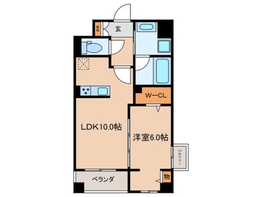 間取図 ガーデンコートＡ　西高島平
