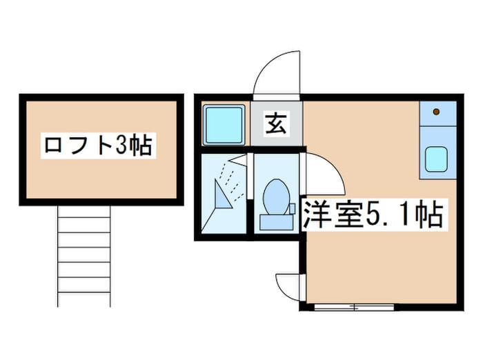 間取り図 アルファ生田２号棟