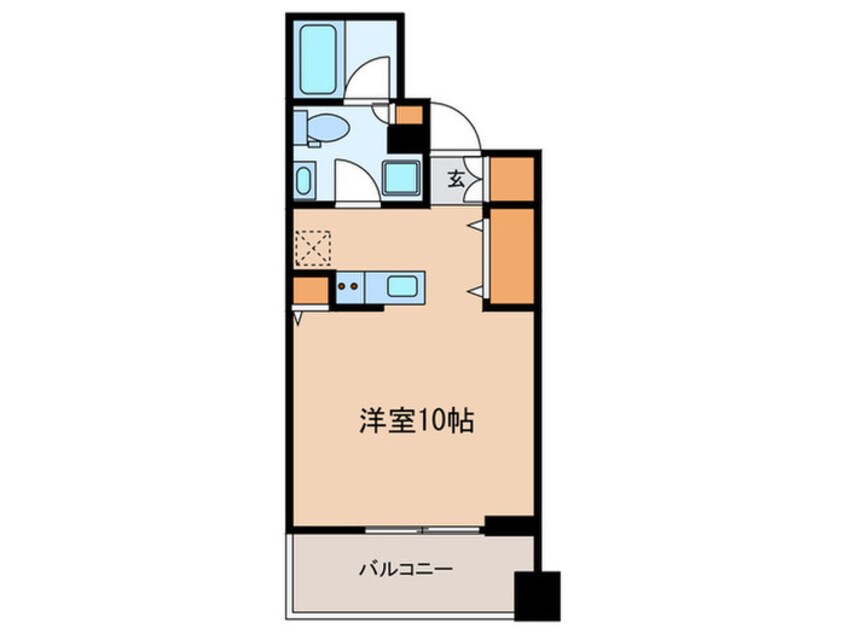 間取図 ﾚｼﾞﾃﾞｨｱ四谷三丁目