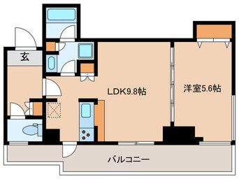 間取図 ﾚｼﾞﾃﾞｨｱ四谷三丁目