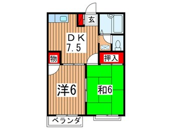 間取図 サライムα