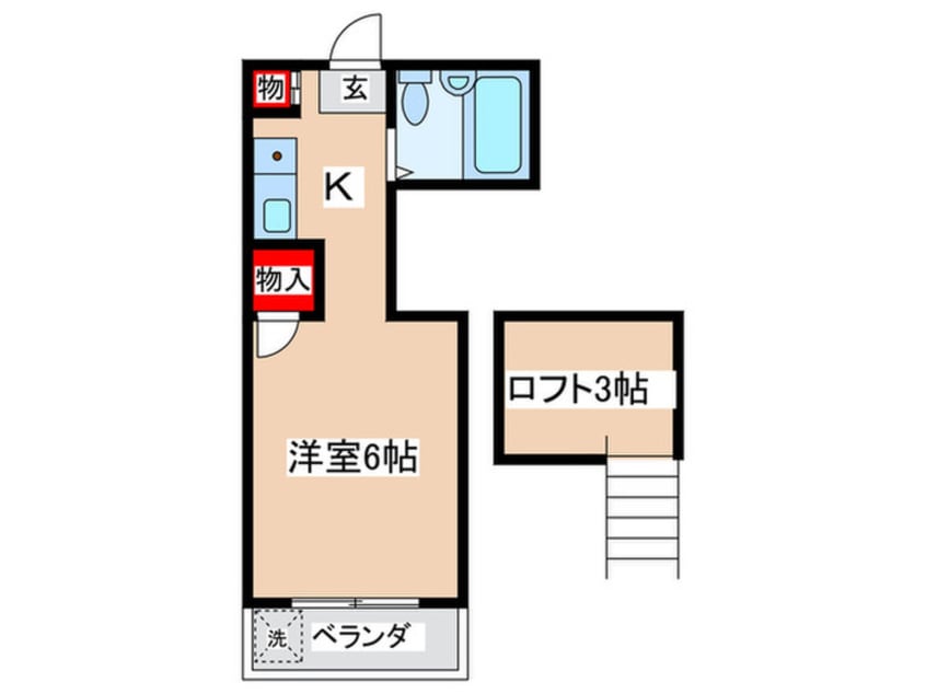 間取図 サンメゾン