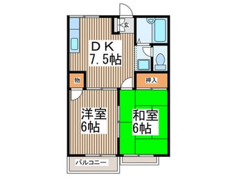 間取図 ハイネスＵ