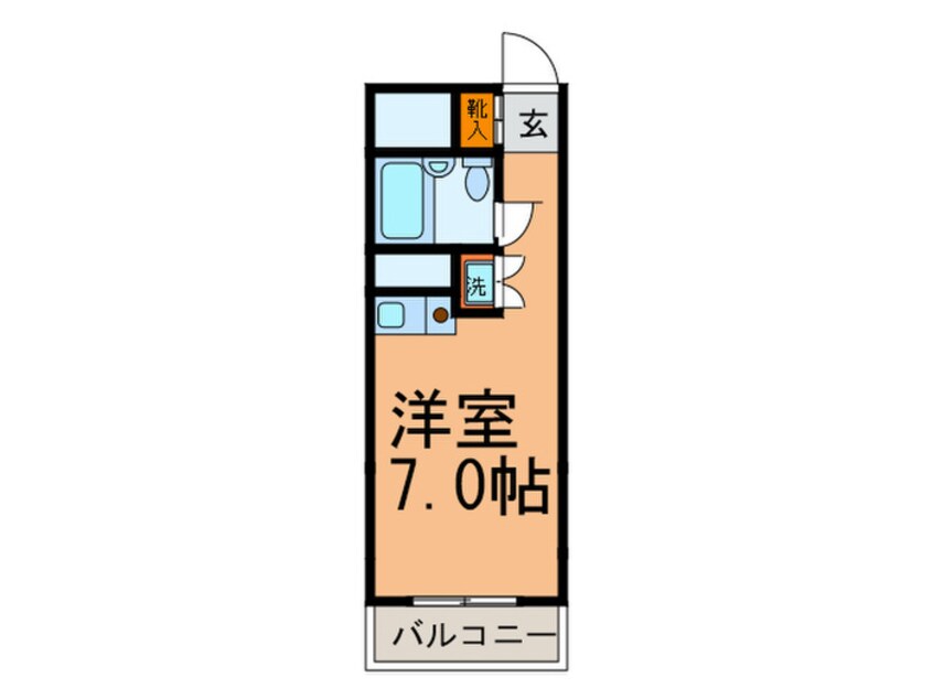 間取図 レジデンス上野