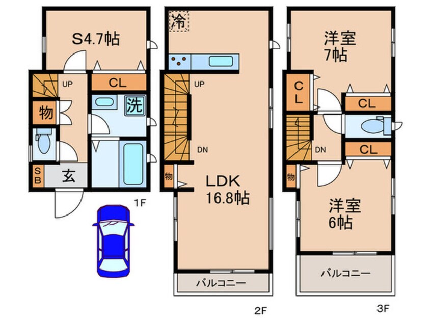 間取図 Kolet要町#09