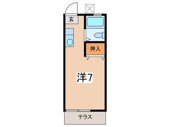 間取図 ドリ－ムハイツ中尾