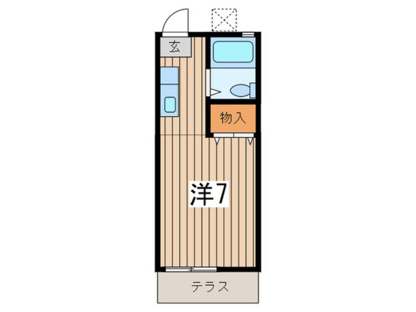 間取図 ドリ－ムハイツ中尾