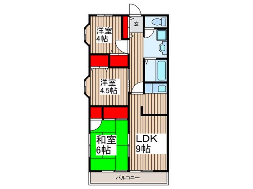 間取図 ビーフロスト