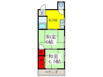 間取図 第２小桜荘