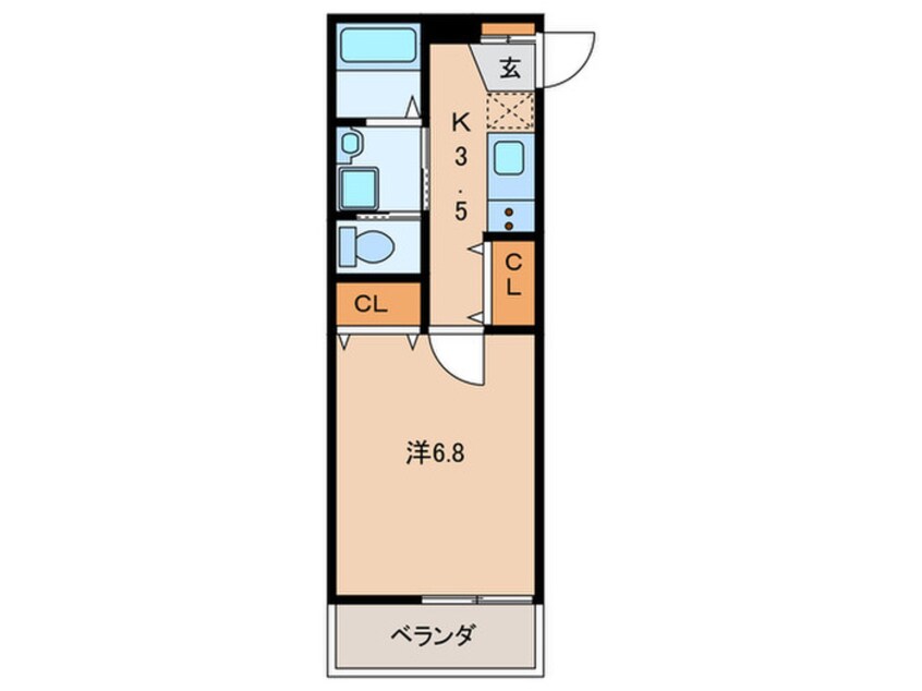 間取図 仮）ZEHマンション小田