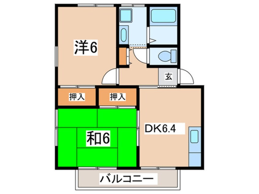 間取図 ピアオリーブ