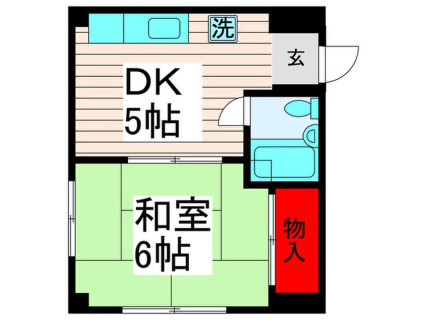 間取図 ファ－ストビル飯島