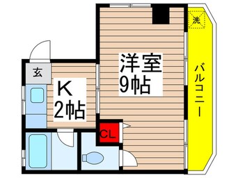 間取図 ヒルズ松本