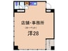 ステラ光平ビル(3･4F) 1Rの間取り