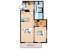 Arbre Village 1LDKの間取り
