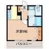 Ｅ・Ｔ・Ｆ 1Kの間取り