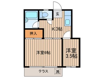 間取図 シャト－ニ光