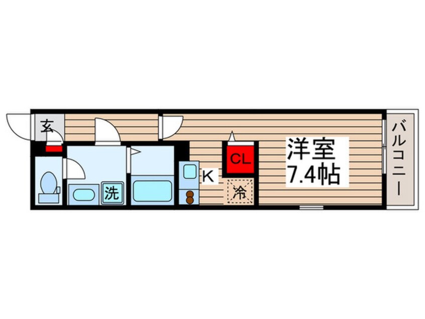 間取図 リブリ・クロシェット