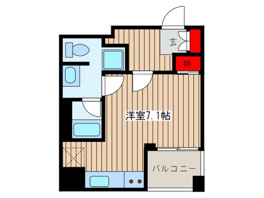 間取図 レジディア東日本橋