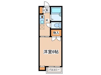 間取図 サリ－ダシティ