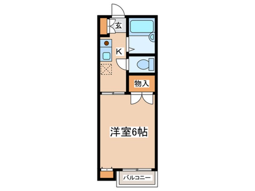 間取図 サリ－ダシティ