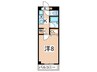 藤井マンション壱番館 1Kの間取り