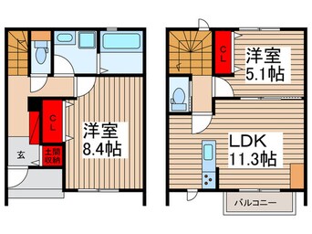 間取図 ドルチェ　ヴィラ