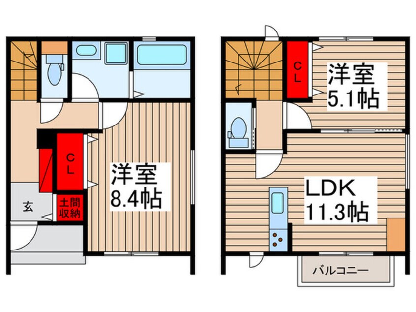 間取図 ドルチェ　ヴィラ