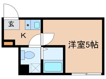 間取図 ソフィー川崎