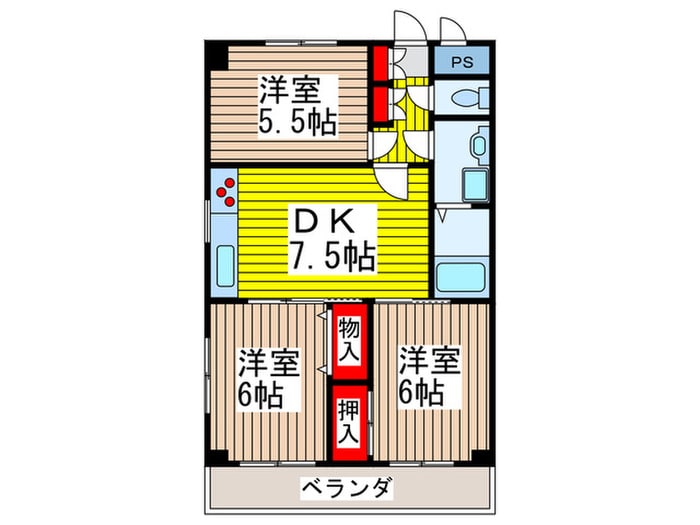 間取り図 ＭＣベ－スビル